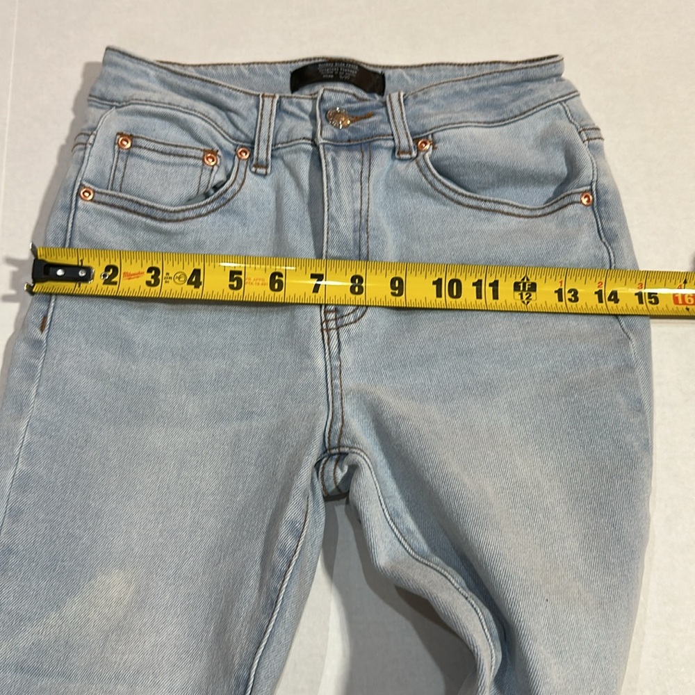 Monkey Ride Jeans Light Blue Women's Jeans - Picture 10 of 12